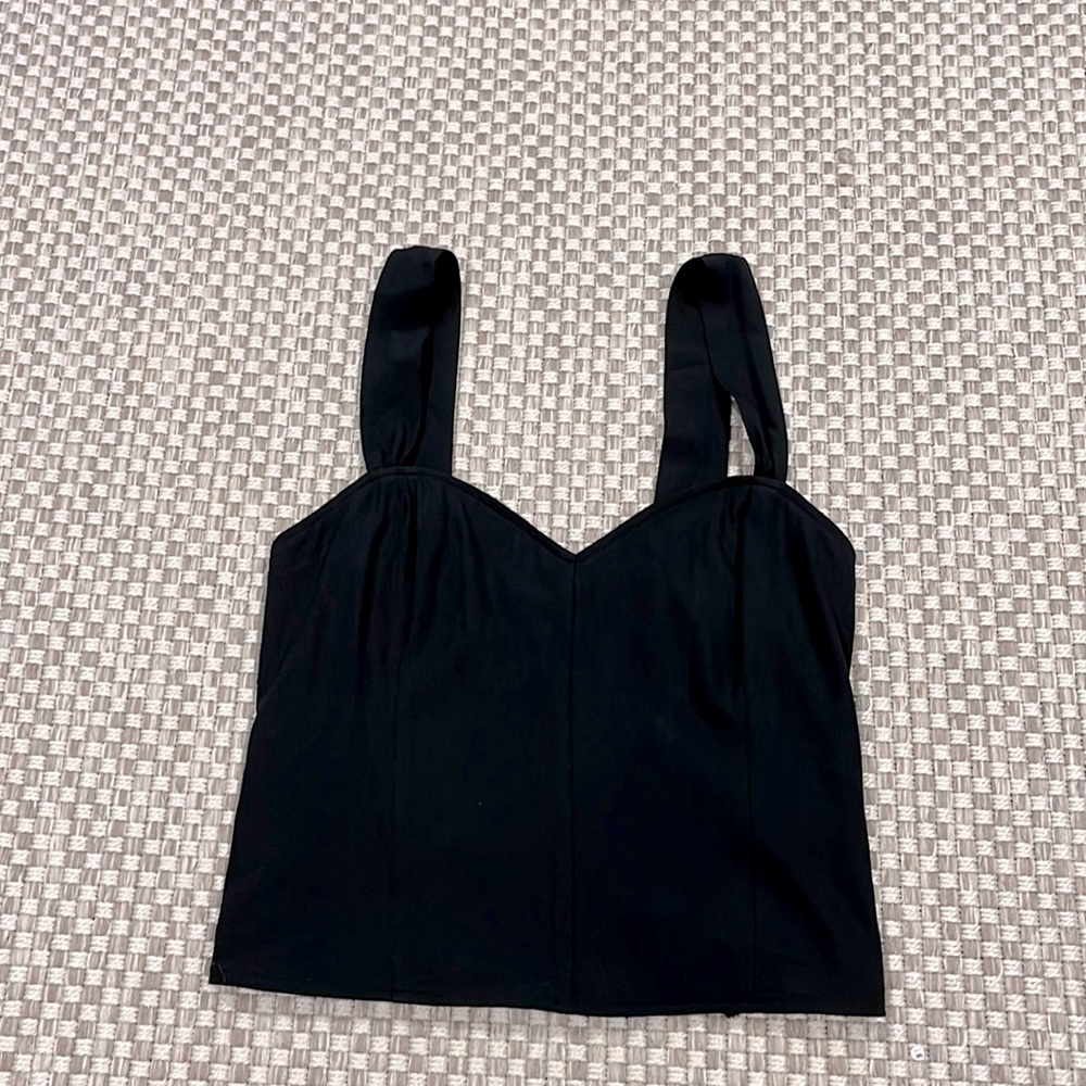 Abercrombie and Fitch | black Corset top